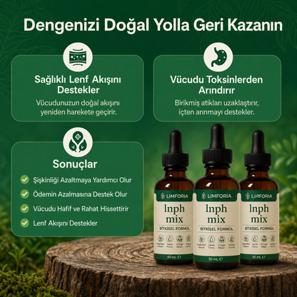 Limforia Ödem Atıcı-Şişkinlik Karşıtı Lenf Detoks Damlası